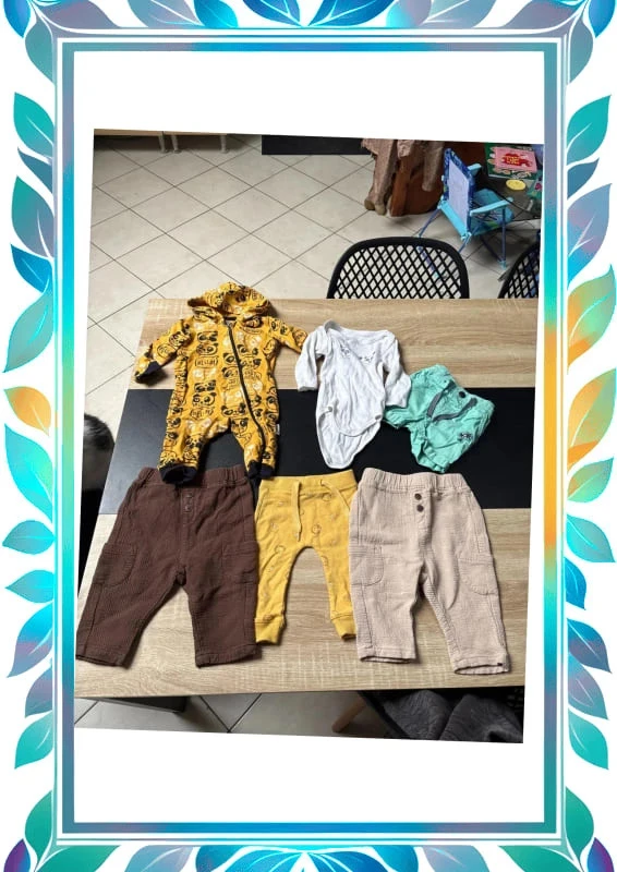 Lot vêtements 6 mois